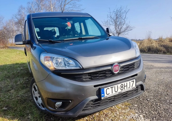 Fiat Doblo cena 39997 przebieg: 218622, rok produkcji 2016 z Tuchola małe 436